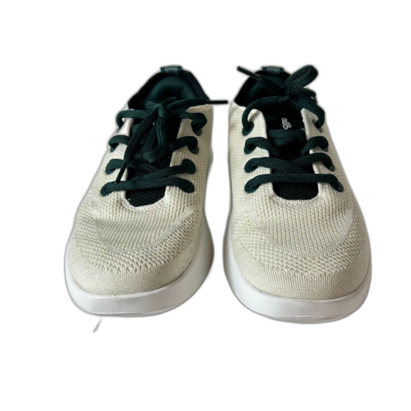 AllBirds NWOT Tree Runner Go Ivory Mesh Green Laces Sneakers Size 8.5 - Picture 4 of 10